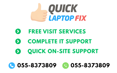 QuickLaptopFix.com Server Repair and IT Support in the UAE