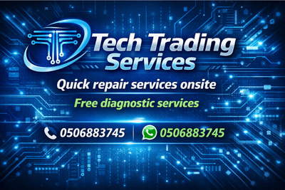 Tech Trading Services laptop repair support in Al Qusais